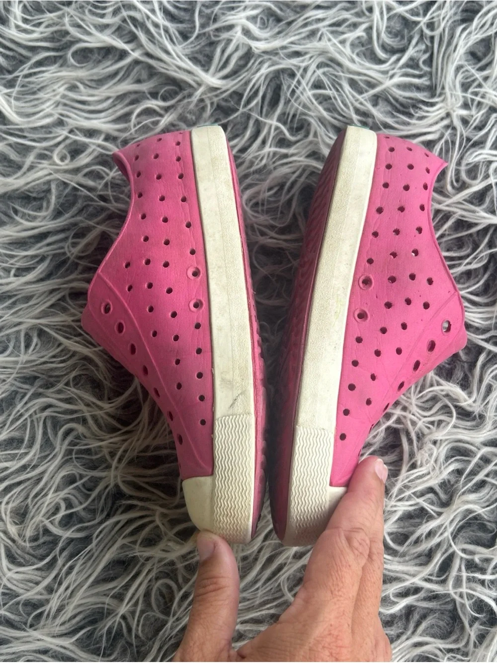 Native Jefferson girls . Shoes Size -13 Slip -on waterproof